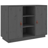 thumbnail of vidaXL Sideboard Grau 100x40x75 cm Massivholz Kiefer