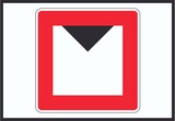 thumbnail of Begrenzte lichte Höhe über Wasserspiegel Schild mit Symbol A1 (594x841mm)