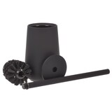 thumbnail of Zone Denmark Bad Accessoires Set Pedaleimer Seifenspender Toilettenbürste schwarz