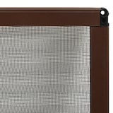 thumbnail of vidaXL Insektenschutz-Plissee für Fenster Aluminium : Farbe - Braun, Größe - 80 x 100 cm