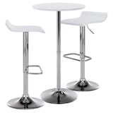 thumbnail of 2 delige bar tafel set Esberg wit