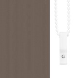 thumbnail of vidaXL Verdunkelungsrollo Kaffeebraun 85x130cm Stoffbreite 80,7 cm