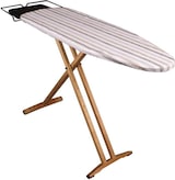 thumbnail of Kitchen Move Bügelbrett mit Bügeleisenablage NUBAR 130x47cm Holz Beige
