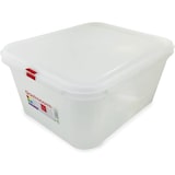 thumbnail of Pack 3 Tupper rectangular reutilizable con tapa, apto para microondas, lavavajillas y congelador. Medidas: 325x265x100 6,8L