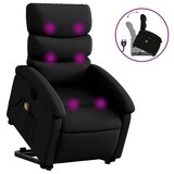 thumbnail of vidaXL Massagesessel mit Aufstehhilfe Schwarz Kunstleder