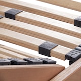 thumbnail of Rete letto in legno reclinabile manualmente testa e piedi a doghe flessibili con regolatori di portanza singola 80x190 - Comprarredo