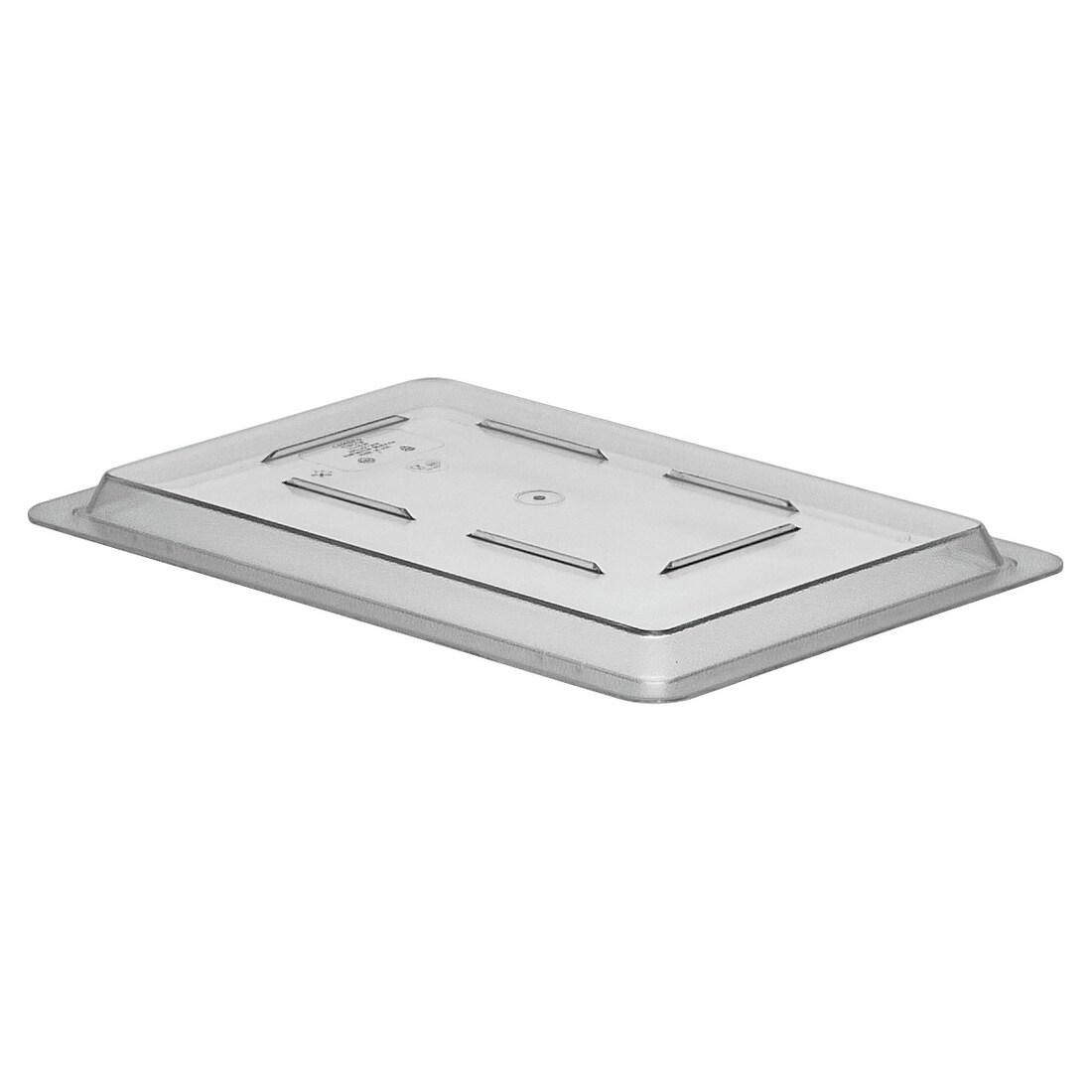 CAMBRO  1218CCW-135 - TAPA lisa para caja de almacenamiento (no incluida) - 45,7 x 30,5 cm - Policarbonato Transparente