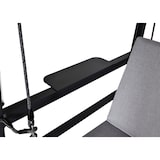 thumbnail of Alu-Hollywoodschaukel HWC-L47, Gartenschaukel Hängeschaukel Liegefunktion, Dach Textil Olefin 195x221x131cm Polster grau