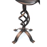 thumbnail of Sonnenuhr Uhr aus Metall Schmiedeeisen Wetterfest 72 cm Patina Gartendekoration