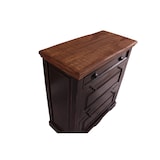 thumbnail of SIT Möbel Schoenenkast mangohout | L 85 x B 40 x H 90 cm | zwart / donkerbruin | 05862-11 | Serie Corsica