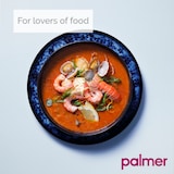 thumbnail of Palmer Bord Bama Blue 21 cm Blauw Stoneware 2 stuks