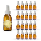 thumbnail of 20x Frascos de Spray em Vidro Âmbar de 60 ml com Tampa Vaporizadora – Spray de Óleos Essenciais e Cosméticos