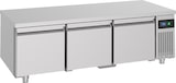 thumbnail of A&S Unterbaukühltisch mit 3 Schubladen  -2 bis +8°C 1.600x700x600 mm