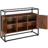 thumbnail of tectake Credenza Oldham 100x38x80,5cm - industriale scuro - 404684