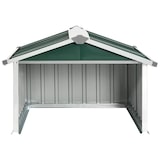 thumbnail of vidaXL Rasenmäher Garage 92x97x63 cm Verzinkter Stahl Grün