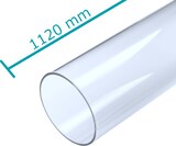 thumbnail of Glasröhre Glas Tube Heizpilz Bellamente CRISTAL Länge 1120 mm Durchmesser 98 mm