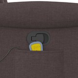 thumbnail of vidaXL Massagesessel Dunkelbraun Stoff