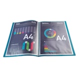 thumbnail of Exacompta 8513E 25x Sichtmappe aus weichem PP 300µ mit 10 gekörnten Hüllen, blickdicht, A4 - grün