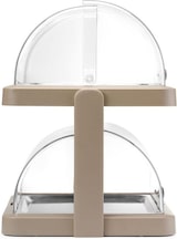 thumbnail of Display di raffreddamento doppio roll-top Duo UNIQ, HENDI, designed by Robert Bronwasser, Beige, 480x355x(H)480mm