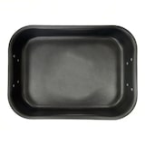 thumbnail of Rechthoekige braadpan met 2 handgrepen, antiaanbaklaag van aluminium, Ø 52 x 39 cm, H 9 cm, constante dikte tussen 2,5 en 4 mm, Ballarini