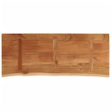 thumbnail of vidaXL Tischplatte 100x40x2,5cm Rechteckig Massivholz Akazie Baumkante