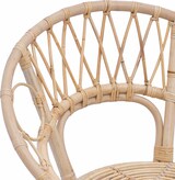thumbnail of vidaXL Esszimmerstuhl 2 pcs Natur 49 x 51 x 81 cm Rattan und Eisen