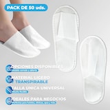 thumbnail of Zapatillas Deschables TNT con Punta Abierta | 50 pares | Pantuflas Estética, Hotel, Spa, Invitados