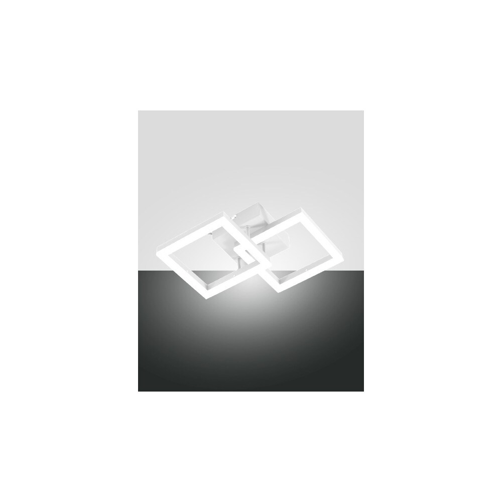 BARD moderne LED-Deckenleuchte 21W weiß 3394-28-102 Fabas Luce