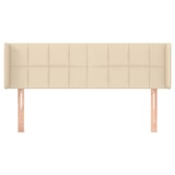 thumbnail of vidaXL Kopfteil mit Ohren Creme 147x16x78/88 cm Stoff