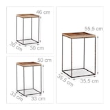 thumbnail of Helloshop26 - Lot de 3 tables basse d'appoint bois de manguier naturel 13_0002598