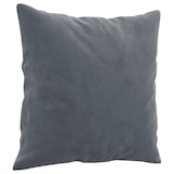 thumbnail of vidaXL 2-Sitzer-Sofa mit Zierkissen Dunkelgrau 120 cm Samt