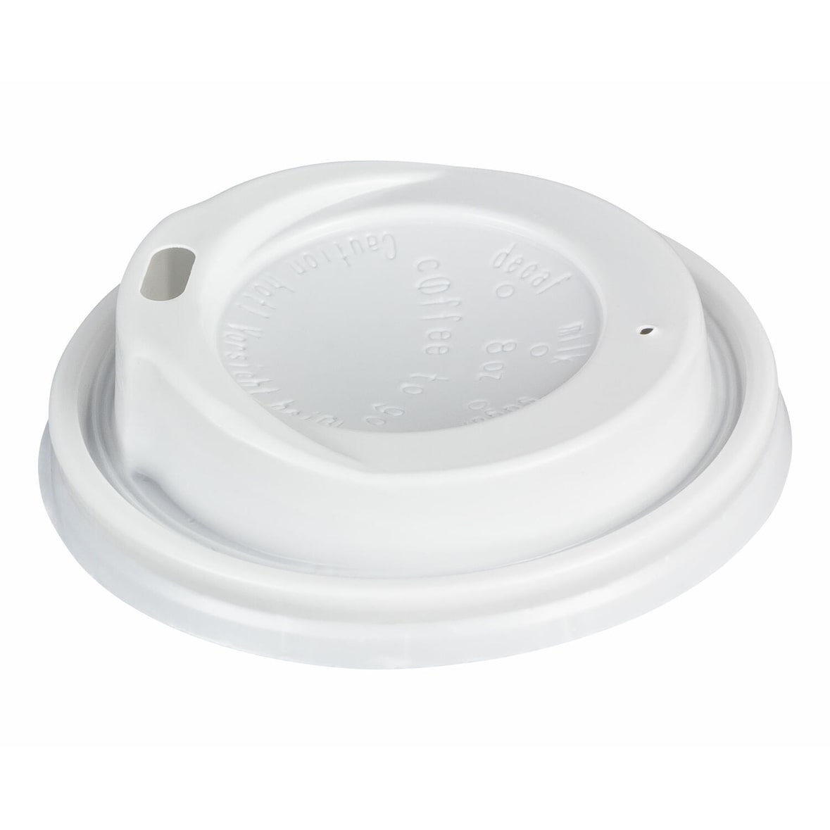1000x Domdeckel passend für Pappbecher - "Coffee to go" - 200ml mit 80mm O