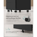 thumbnail of Helloshop26 - Caisson de bureau mobile verrouillable avec 3 tiroirs rangement de documents papeterie préassemblé pour bureau bureau 12_0004821