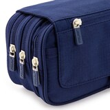 thumbnail of ColePack ECO Milan - Estuche Triple de 3 Cremalleras y Material Escolar Incluido. Azul 1918