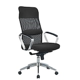 thumbnail of SIGMA Cadeira executiva EC506, plástico/cromo, altura do assento ajustável, preto