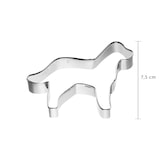 thumbnail of Birkmann Ausstechform Hund, stehend, Plätzchenform, Ausstecher, Ausstechform, Keks Form, Weißblech, 7,5 cm, 123526