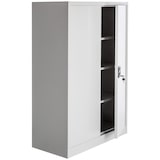 thumbnail of tectake Armario archivador con cierre de seguridad y 4 alturas 140x90x40cm  gris - 402482