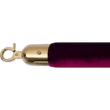 thumbnail of Corda Saro con rivestimento in velluto rosso per pali di barriera