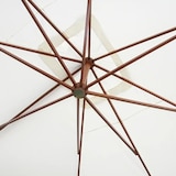 thumbnail of Ampelschirm Holz weiß 4 x 3 m