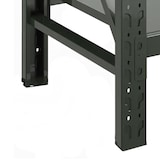 thumbnail of Lagerregal 200x60x200cm 300kg Schwerlastregal Regal Kellerregal 4 Böden Schwarz