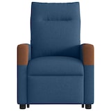 thumbnail of vidaXL Massagesessel mit Aufstehhilfe Elektrisch Blau Stoff