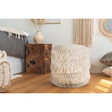 thumbnail of Pouf Coralia 300 Natural 35cm x 35cm