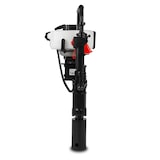 thumbnail of EBERTH Benzin-Pfahlramme, 1,2PS, 900W, 32ccm, für Pfähle bis 70mm, inkl. 2 Adapter, Stoßdämpfer & Werkzeugset