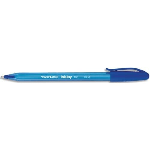 Stylo bille InkJoy 100 Cap, pointe moyenne, encre bleue