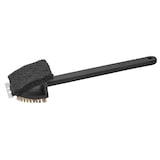 thumbnail of Tarrington House Spazzola con raschietto e spugna per barbecue 3 in 1, rame/acciaio inox/poliestere, 38 cm, nero
