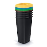 thumbnail of Keden - Compacta Q Set van 4 recyclingbakken 25L in veelkleurig