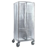 thumbnail of Serveerwagen voor borden voor 100 borden met pvc-hoes - 755x755x1800 mm - 9084500F Eurast