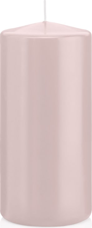 Stumpenkerzen Rosé Ø 68 x 150 mm, 12 Stück