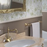 thumbnail of Porta asciugamani in ottone bronzato con lunghezza riducibile da bagno fissaggio a muro Linea Bronze - 60 cm