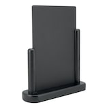 thumbnail of Securit® Ardoise de table "Elegant" A5 - Bois finition noir laqué